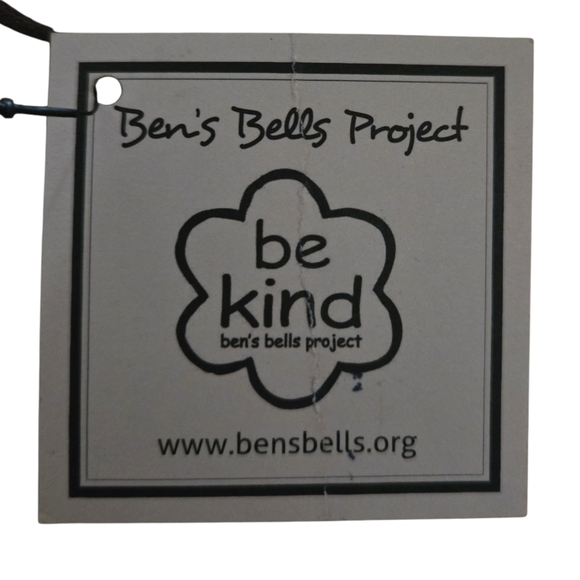 Ben's Bell's 'Be Kind' Ceramic Cactus Windchime - Picture 6 of 7